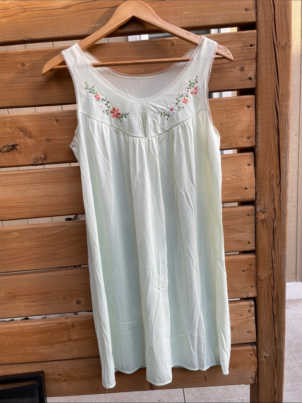 Vintage St Michael by Marks & Spencer Nylon Nightgown – Size Medium